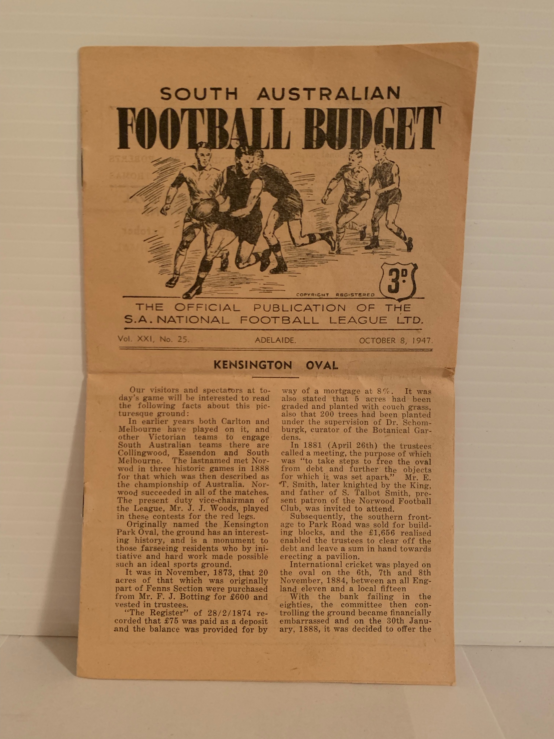 1947 v. Carlton (South Australia)