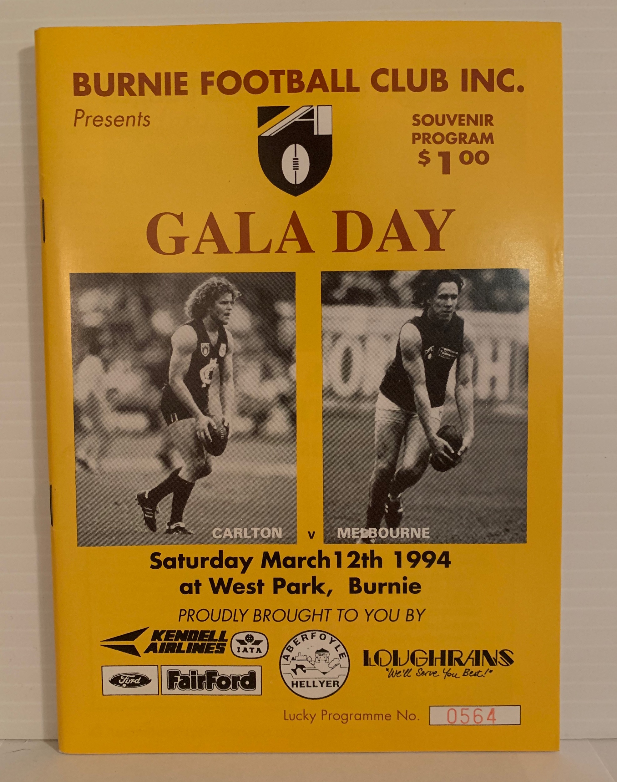 1994 v. Carlton (Burnie, Tas.)