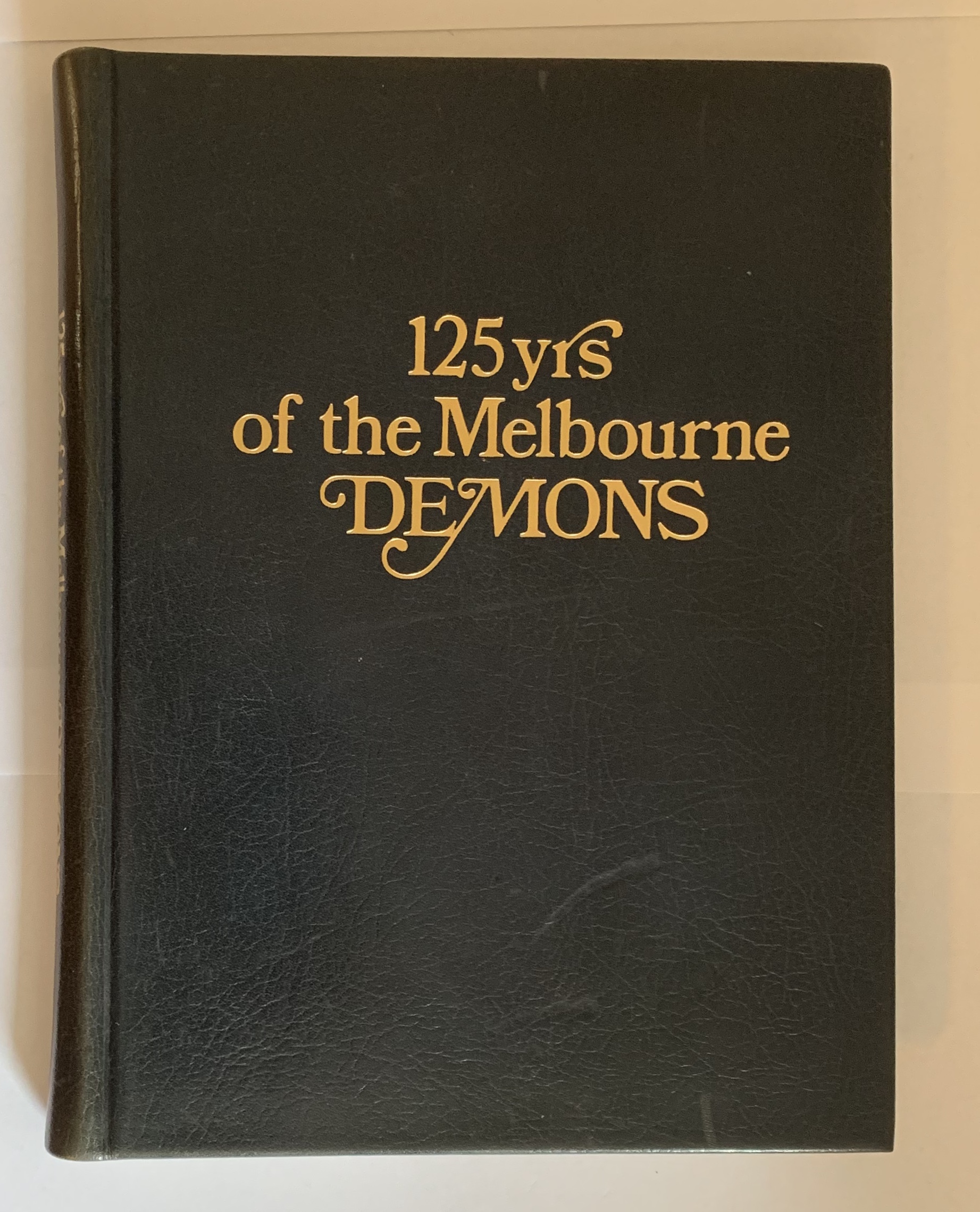 1983 M.F.C. History "125 Years of the Melbourne Demons" Limited Edition #1/125