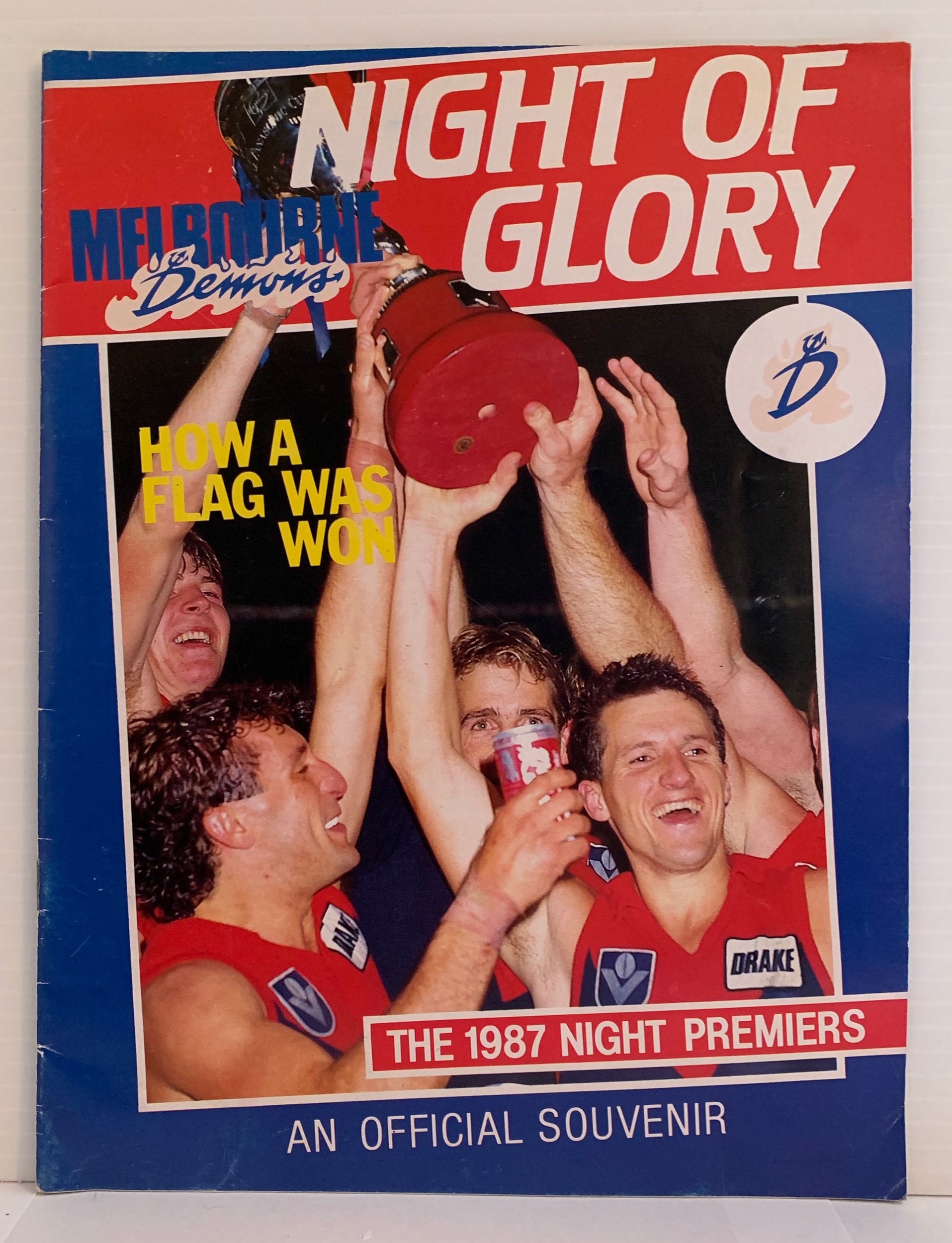 1987 Night Premiers Souvenir "Night of Glory"