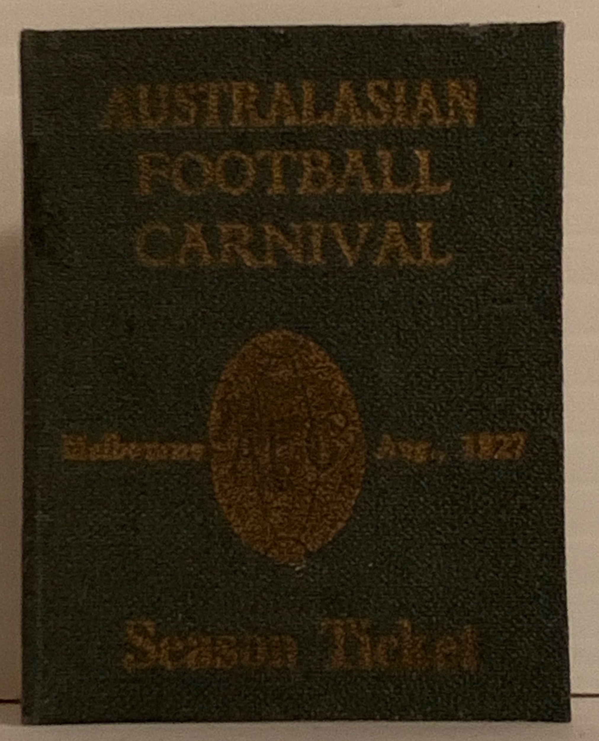 1927 A.N.F.C. Carnival