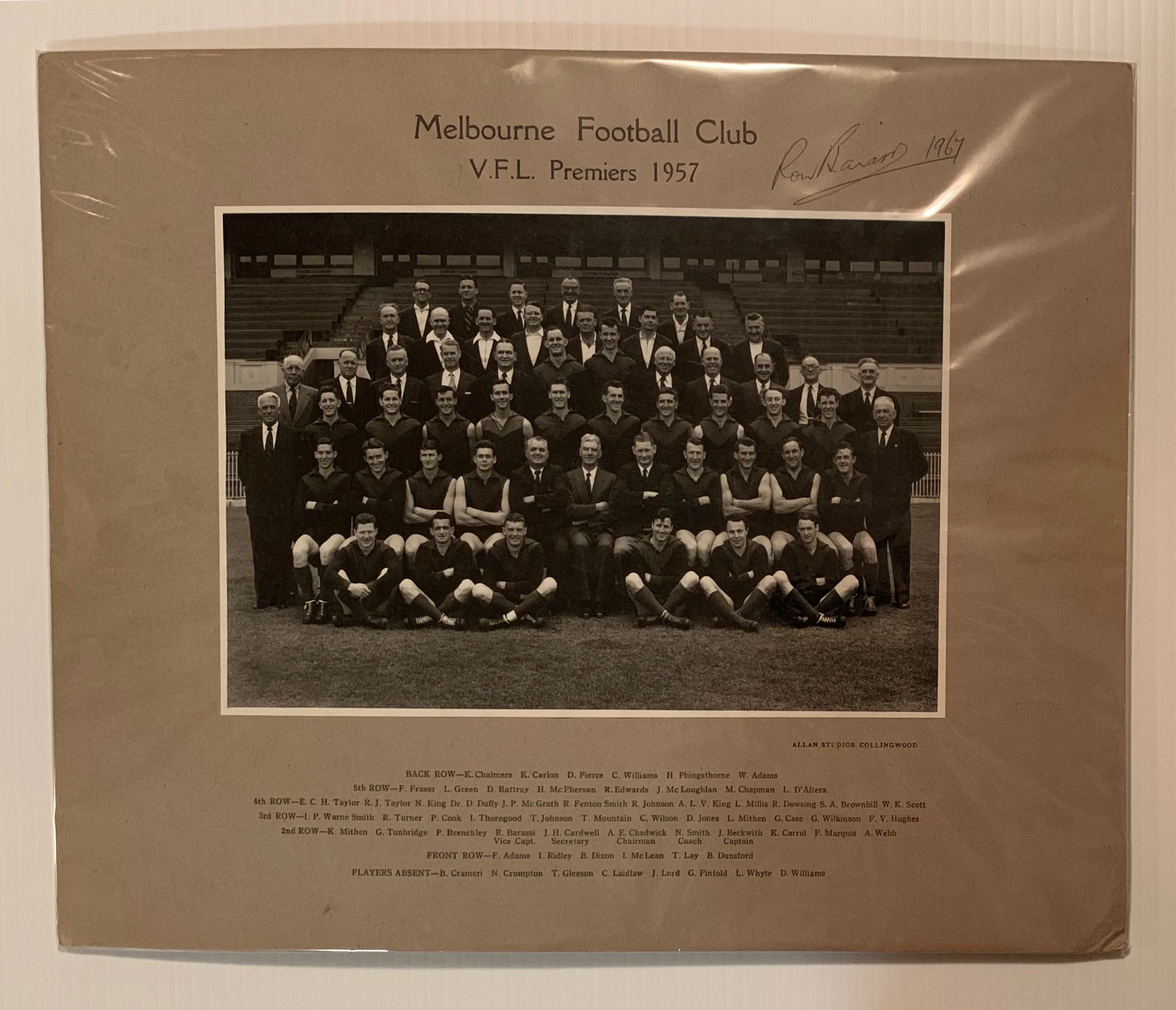 1957 Premiers