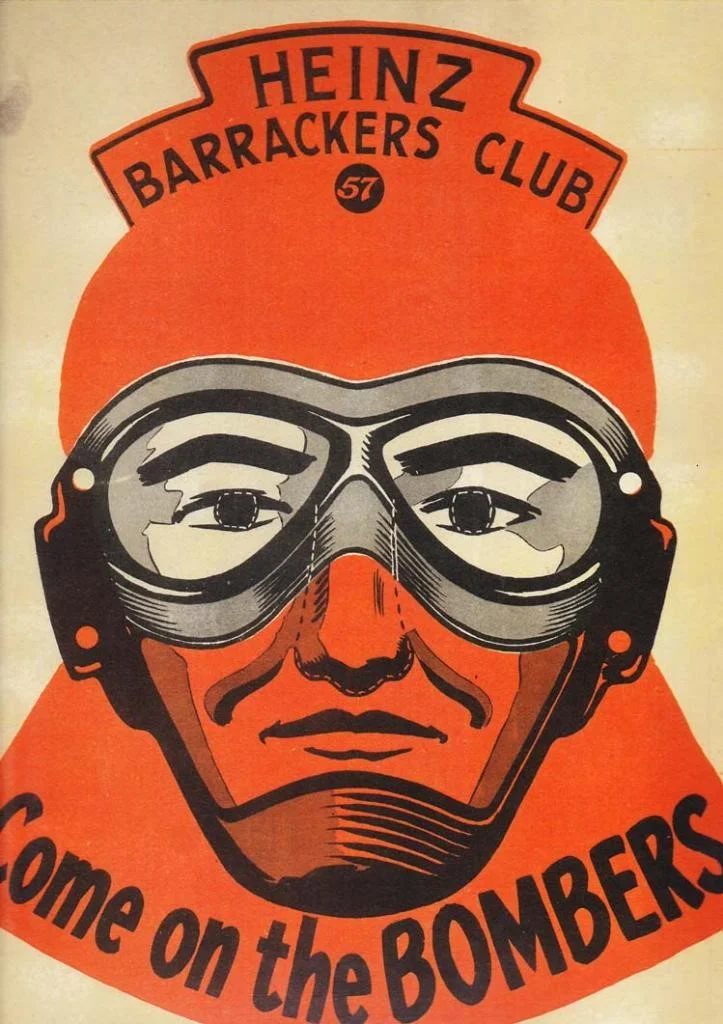 c1960 HEINZ “Barrackers Club” Mask NEED: MLBOURNE