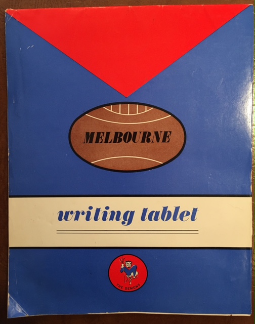 1950's "Writing Tablet"