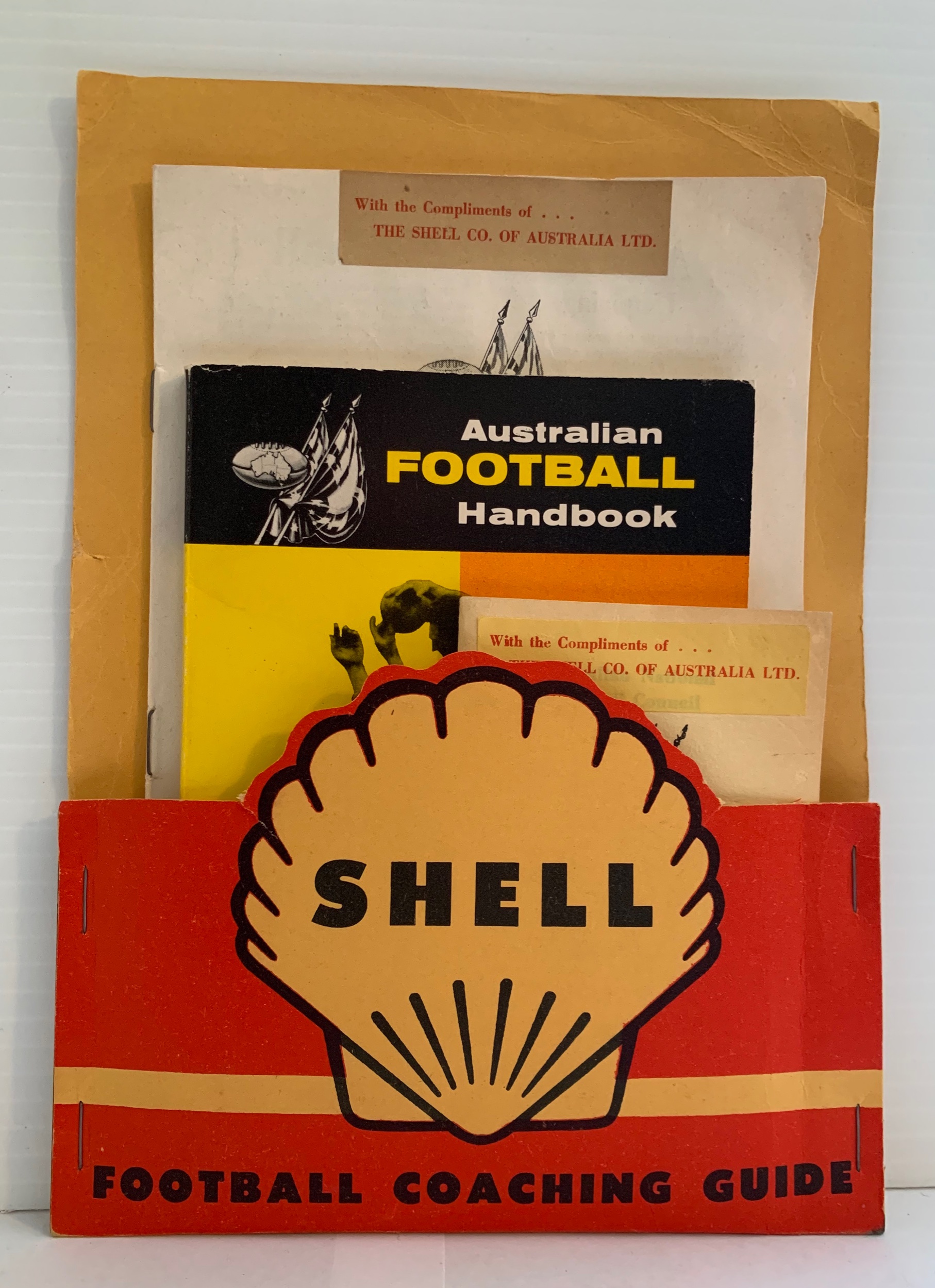 1960' SHELL Football Coaching Guide Kit