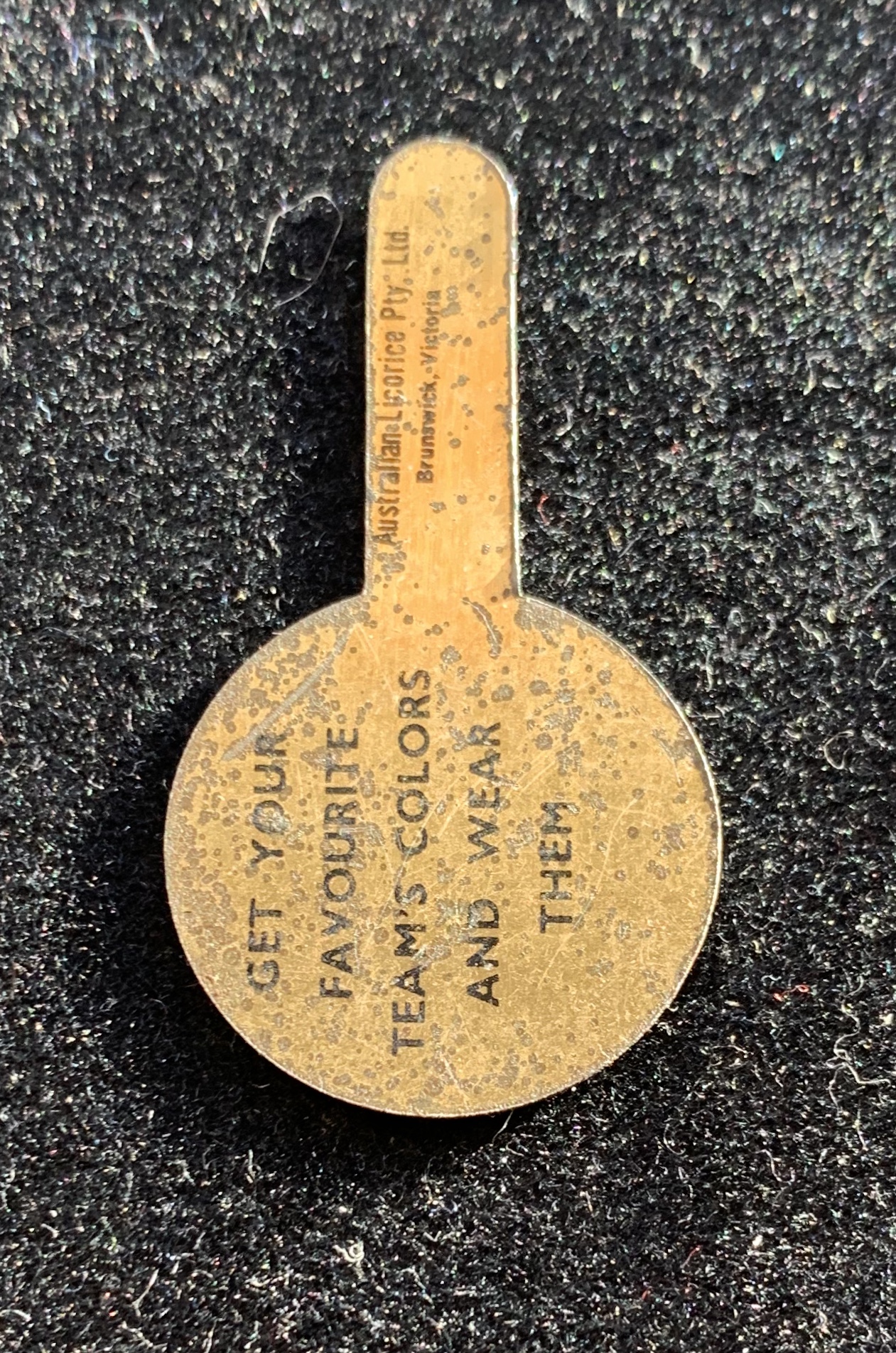 1930's Australian Licorice (back)