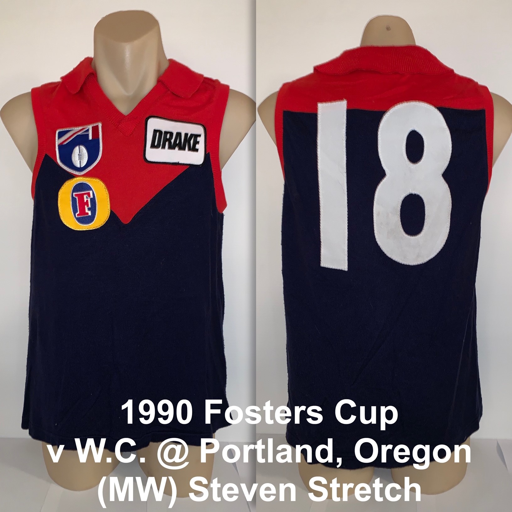 1990 “Foster’s International Cup” (MW) Steven Stretch