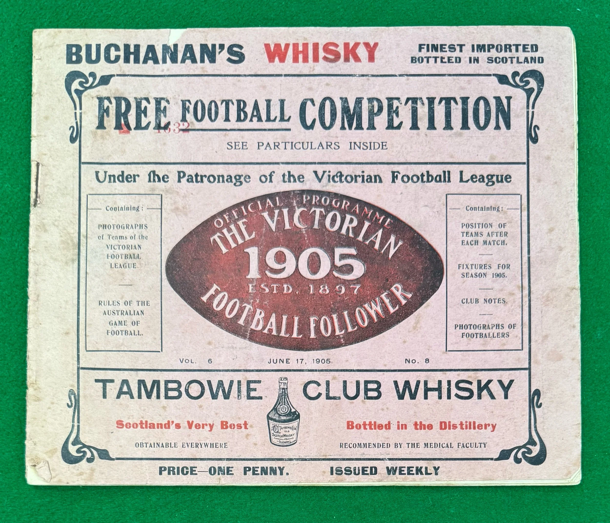 1905 “ Football Follower”