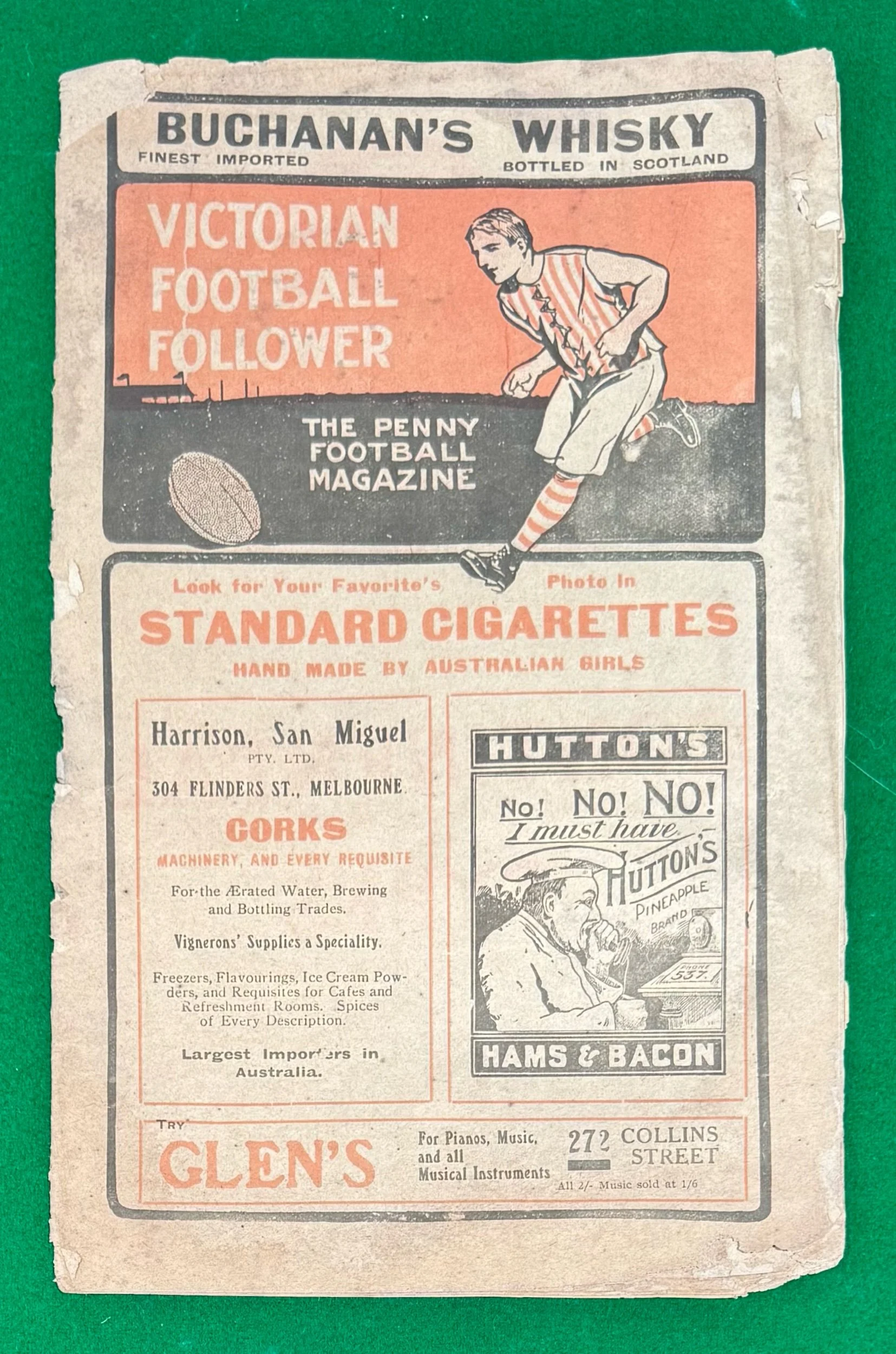 1908 Preliminary Final “ Football Follower”