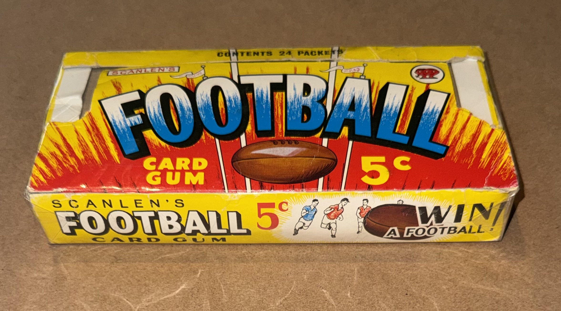 1968 Scanlens box