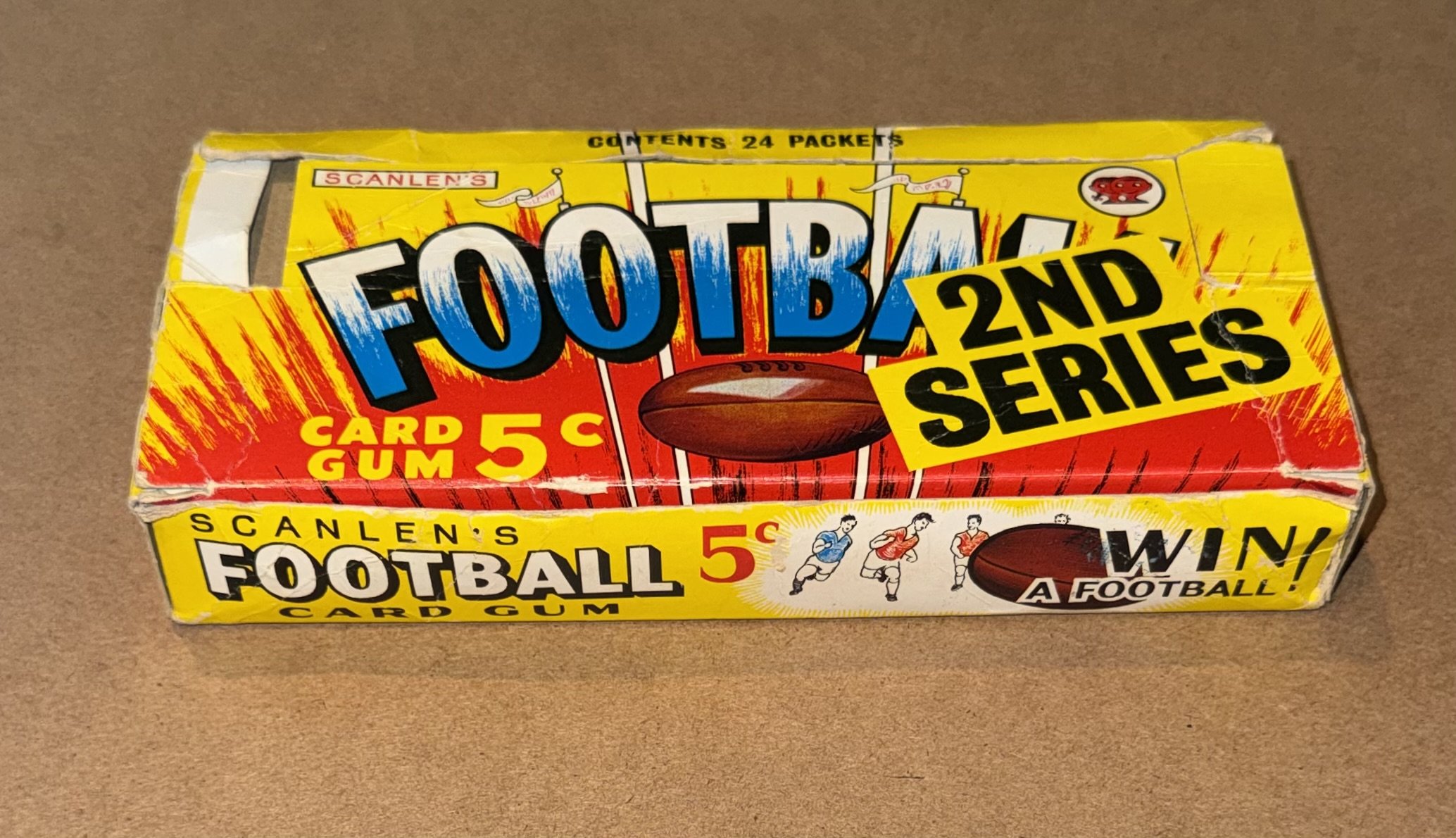 1968 Scanlens box (Series B)
