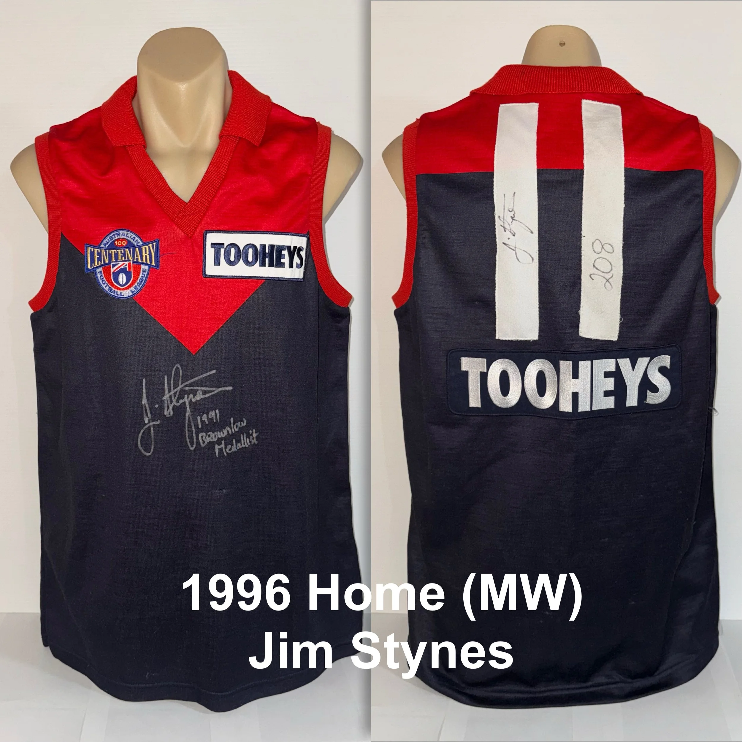 1996 Home Sportwool (MW) Jim Stynes