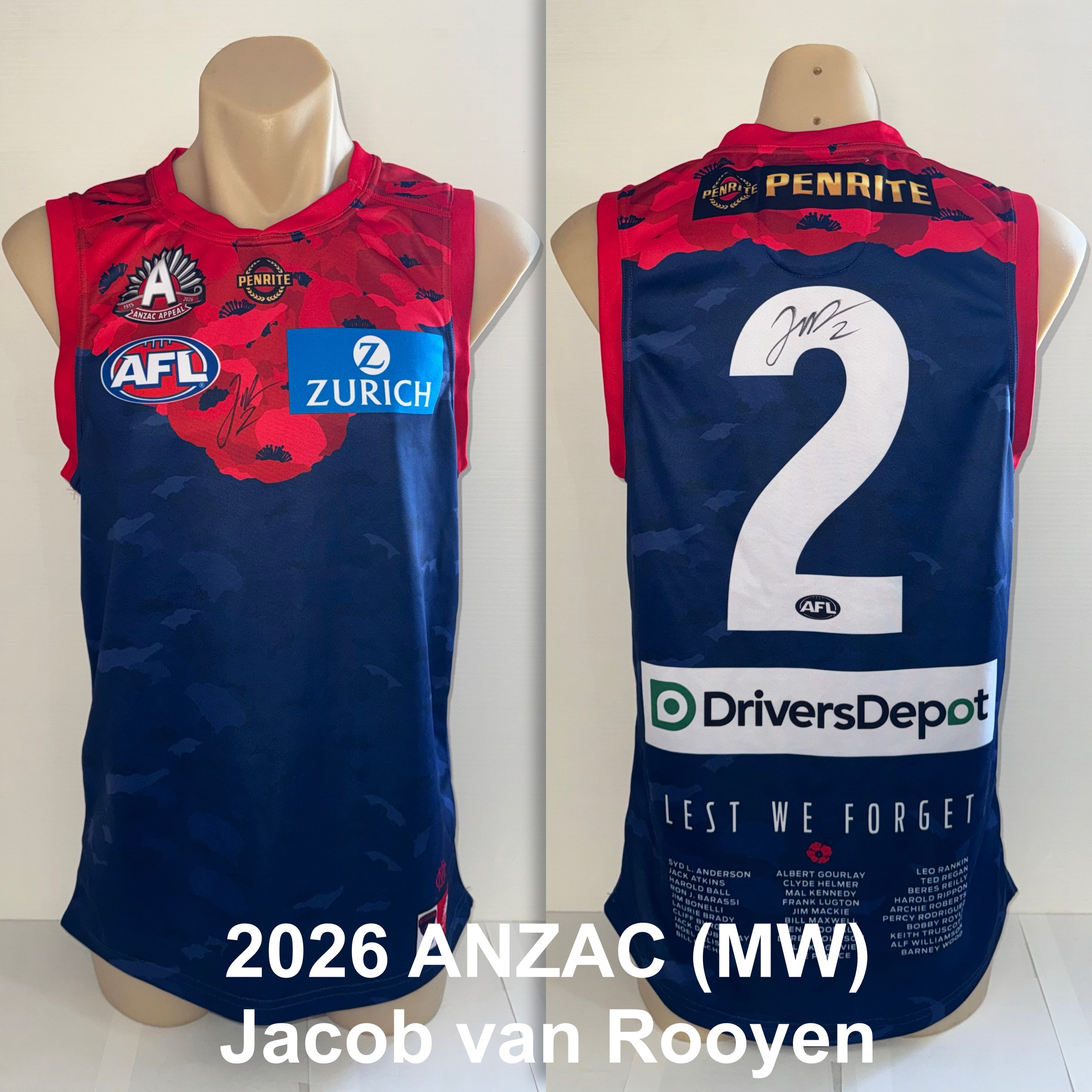 2026 ANZAC (MW) Jacob van Rooyen