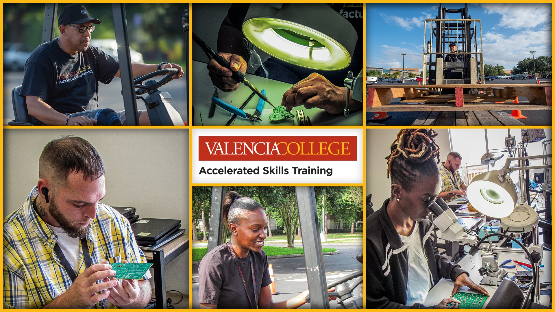 Downtown Graduation Collage // Valencia College