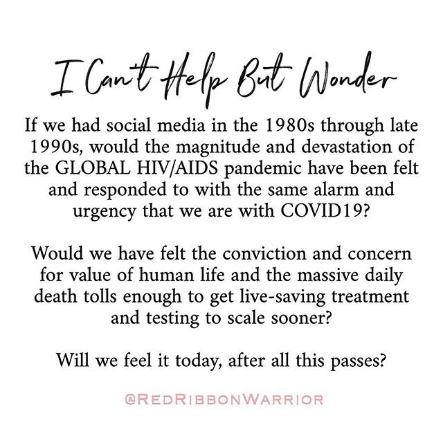 Please swipe ⏩ For the first time in modern history ALL people are experiencing vulnerability to a disease without the ability to fully control exposure and prevent infection. This is the daily reality for many communities around the world concerning
