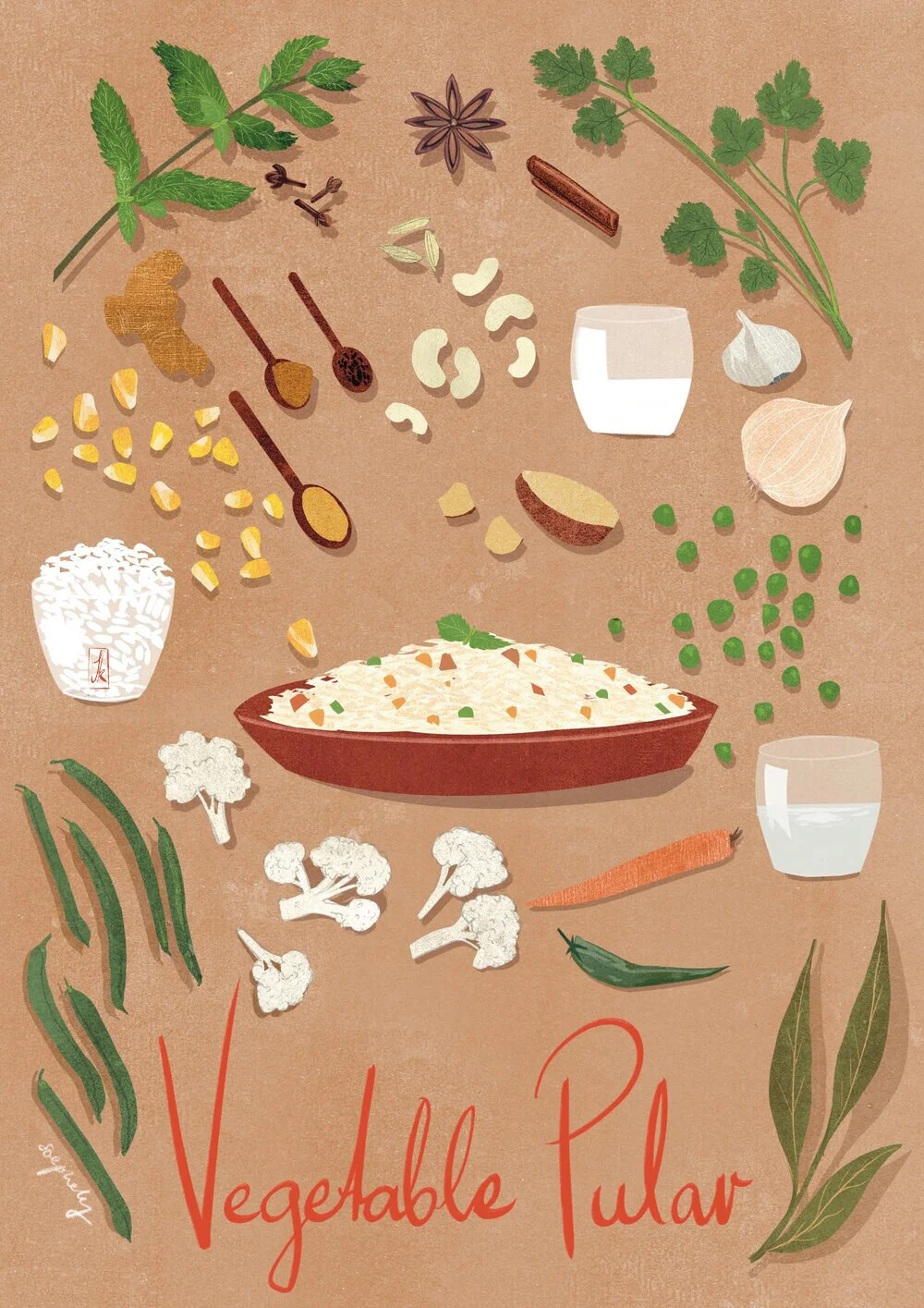 Vegetable Pulav &amp; the feeling of home