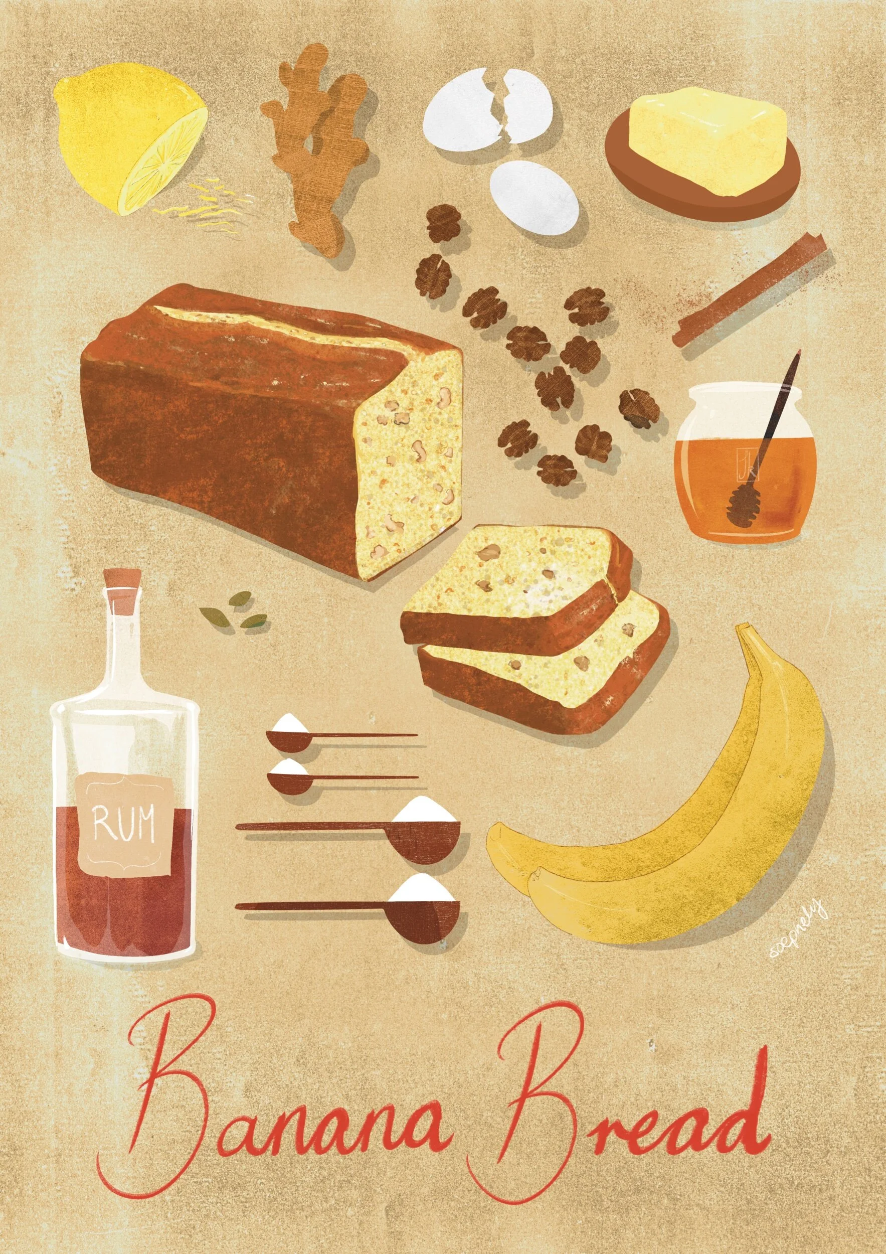 Bananabread &amp; memories of Hawaii