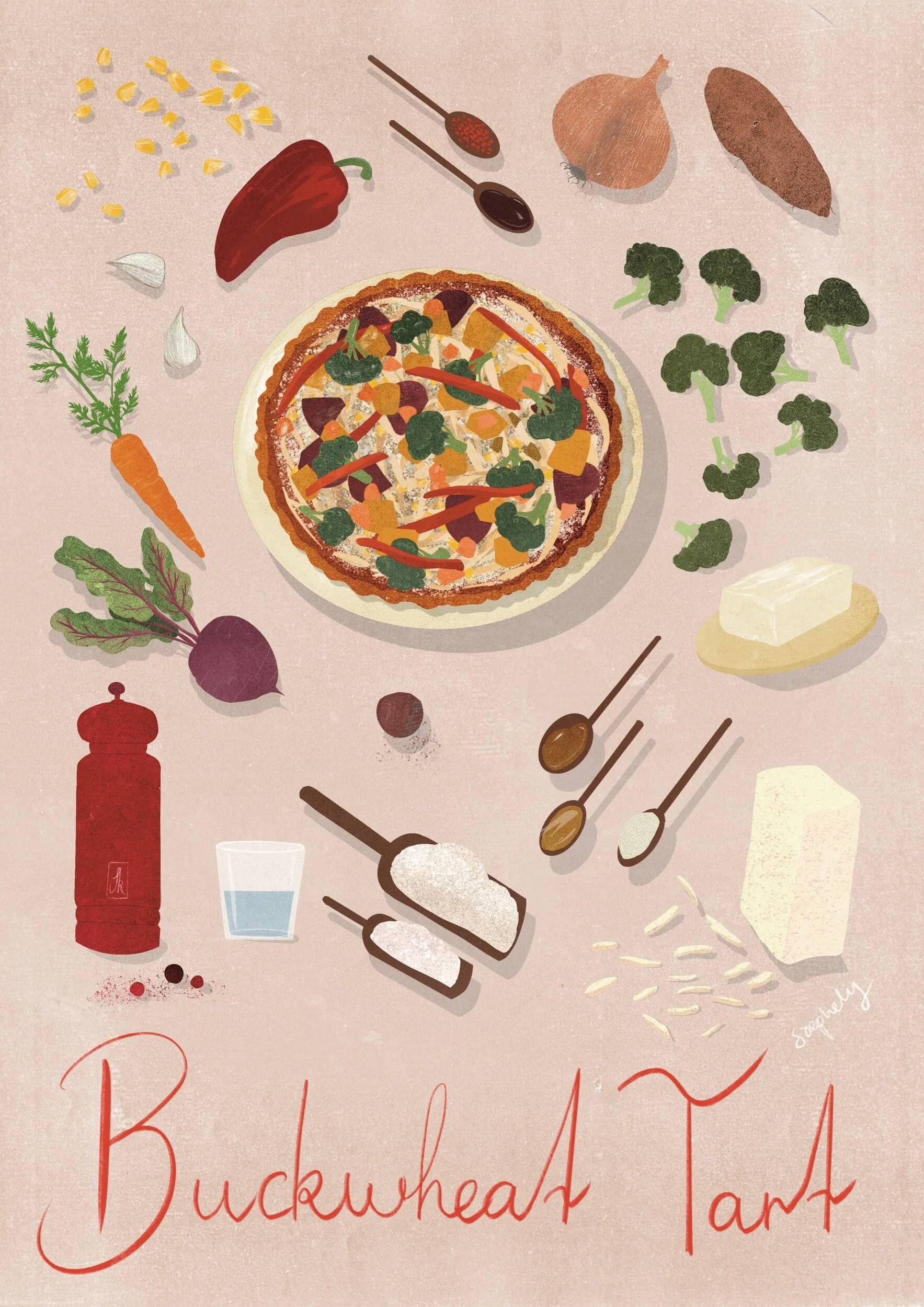 Buckwheat Tart & an expression of your personality