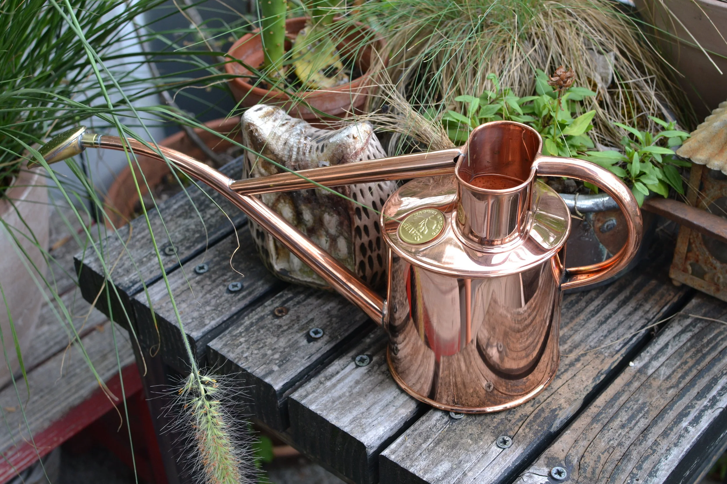 Haws Pot Waterer  - Messing