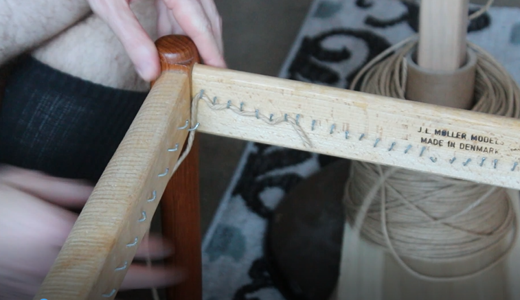 How To Weave A Chair Seat Using Danish Cord — Minerva Enterprises