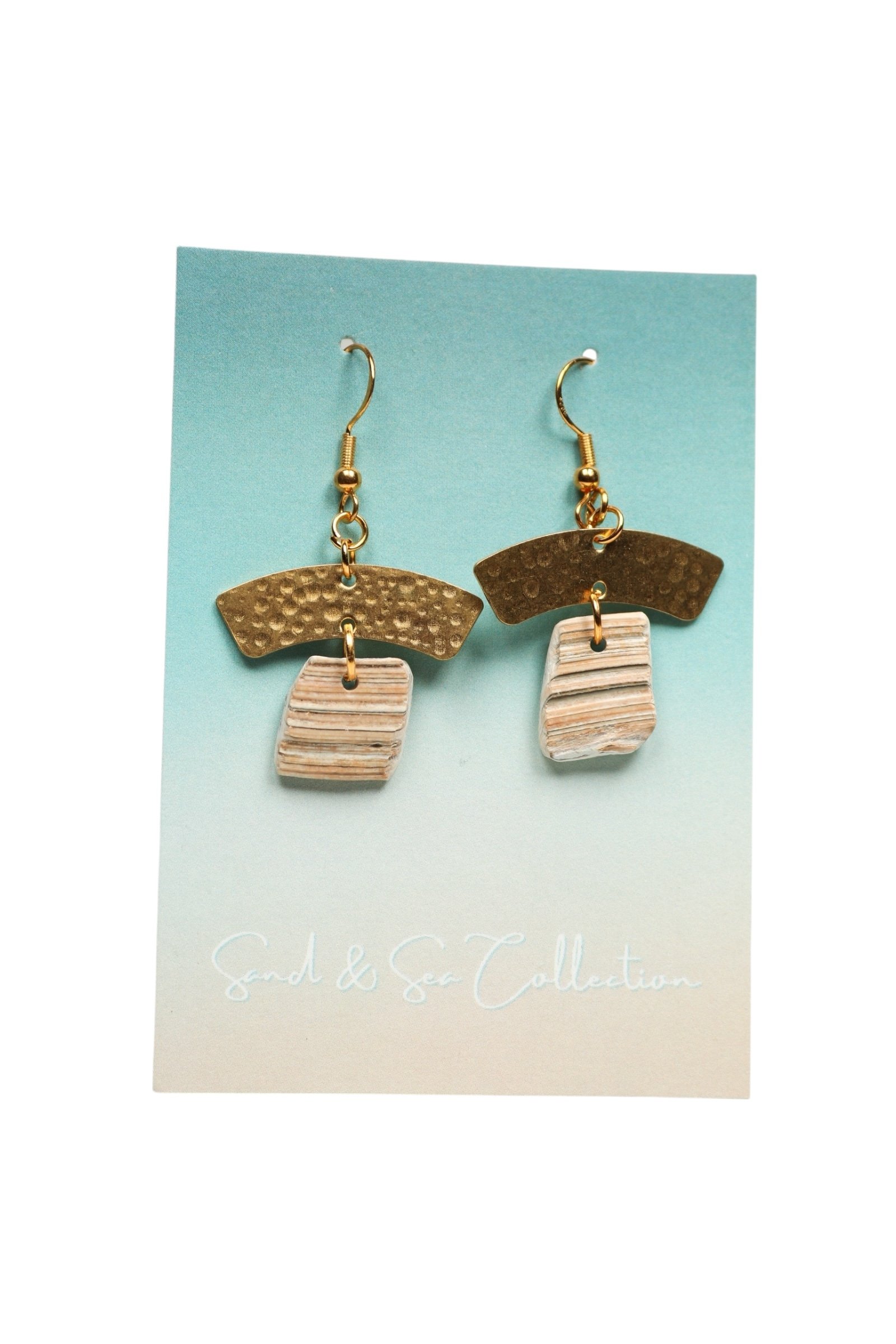 #12 Sand and Sea Collection Earrings