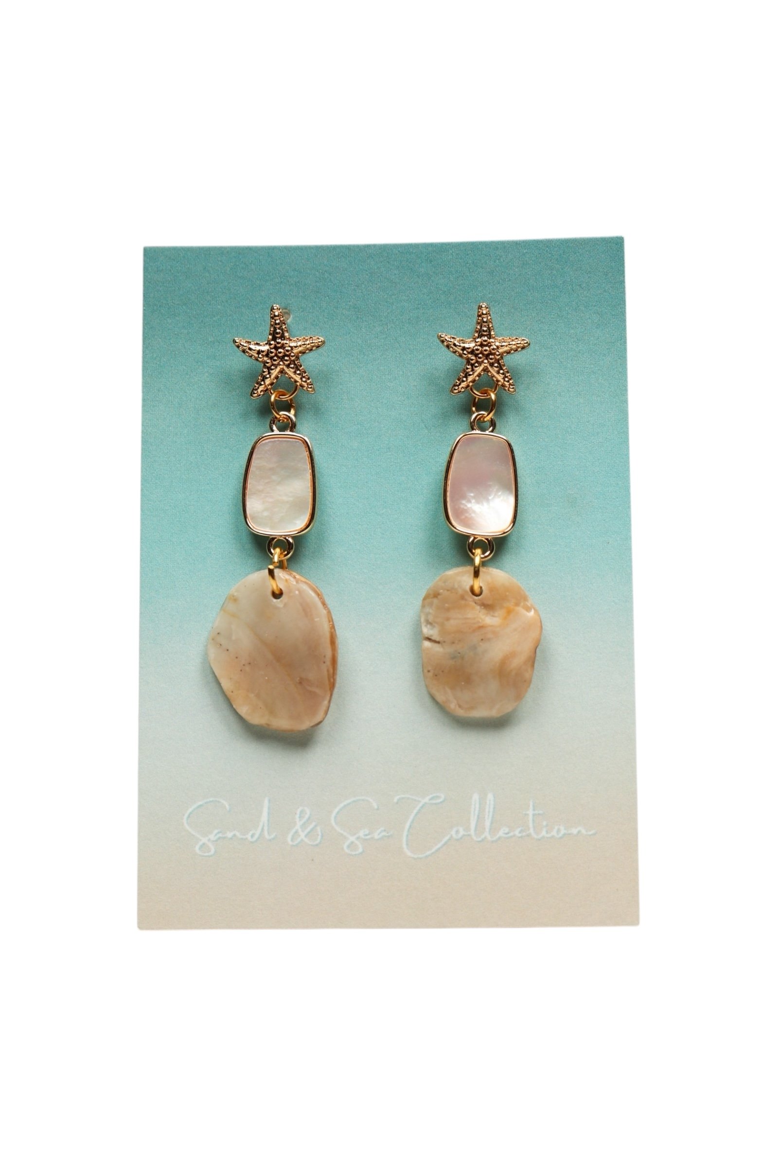 #4 Sand and Sea Collection Earrings