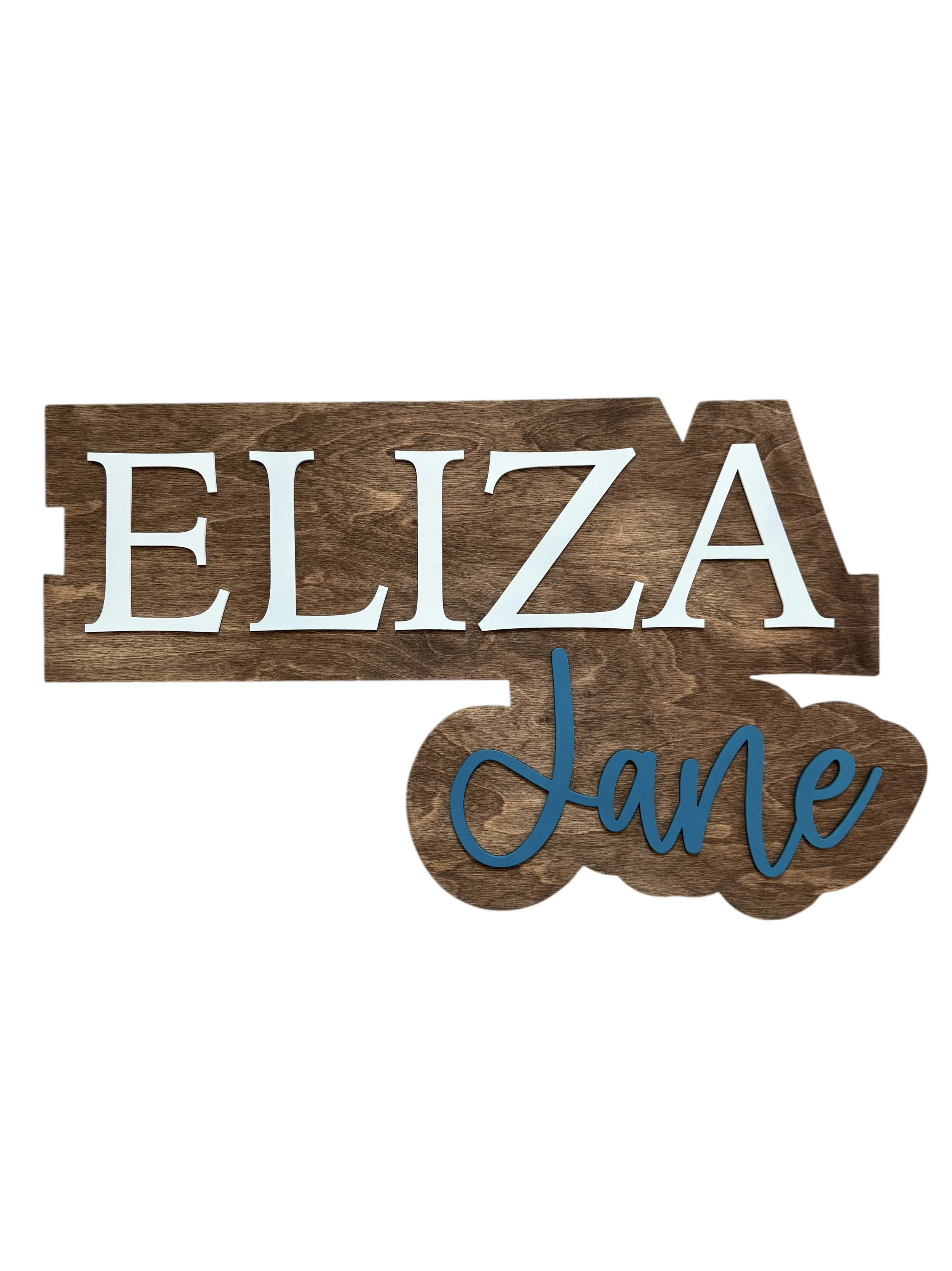 Last Name Cutout