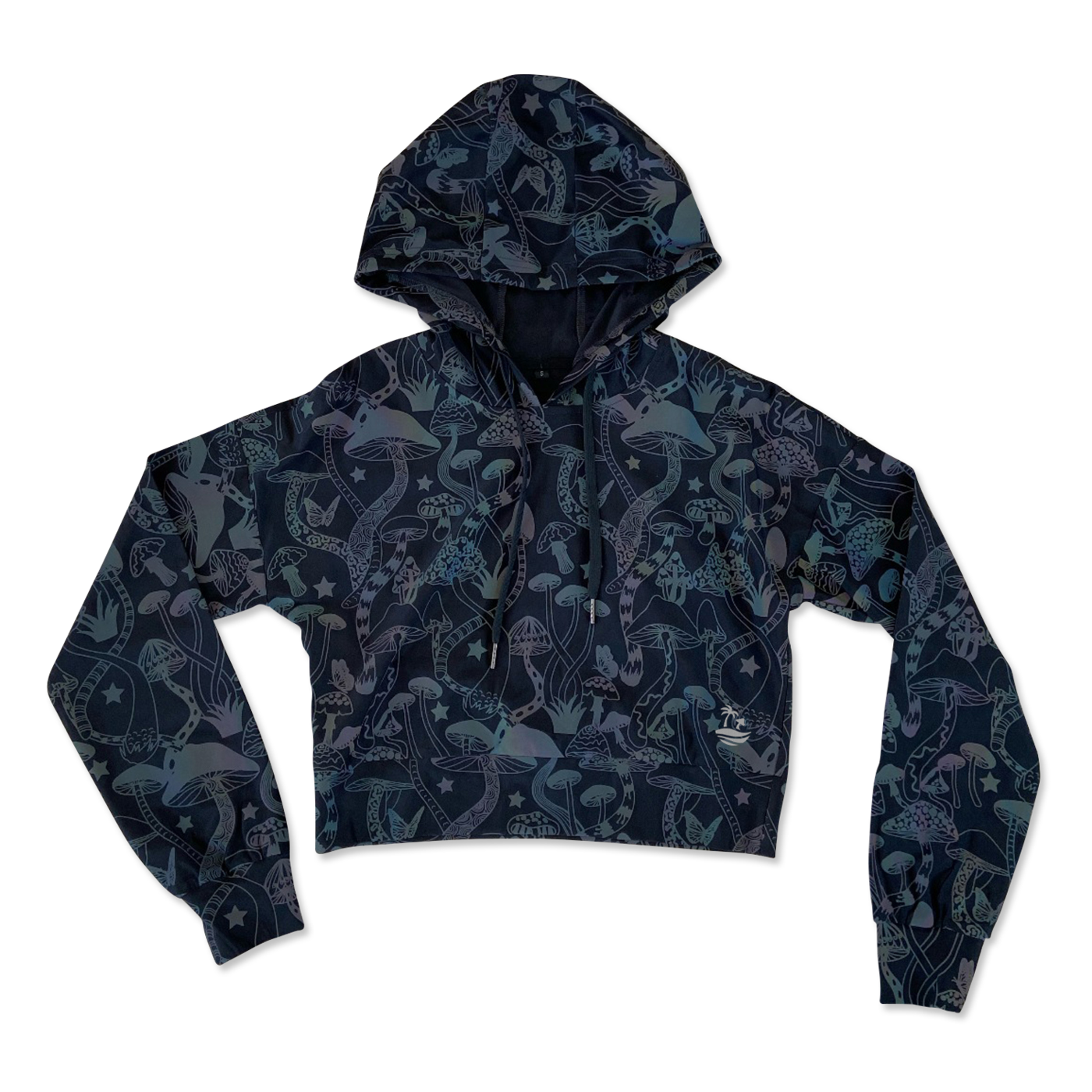 Crop Hoodie - when not illuminated