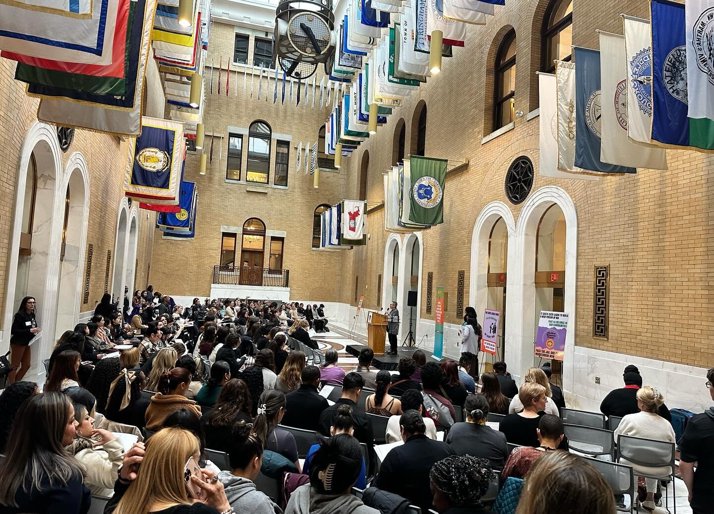 WOW! What a turnout this morning at Jane Doe Inc.&rsquo;s advocacy day in the State House! Over 220 people from across the Commonwealth were in the building today advocating for passage of critical legislation that will help to end violence, includin
