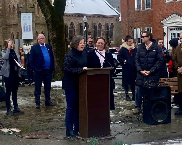 This morning, Senator Jo Comerford and I joined the City of Greenfield, Childrens Advocacy Center of Franklin County and North Quabbin area, Northwestern District Attorney David E. Sullivan for a flag-raising ceremony in recognition of National Child