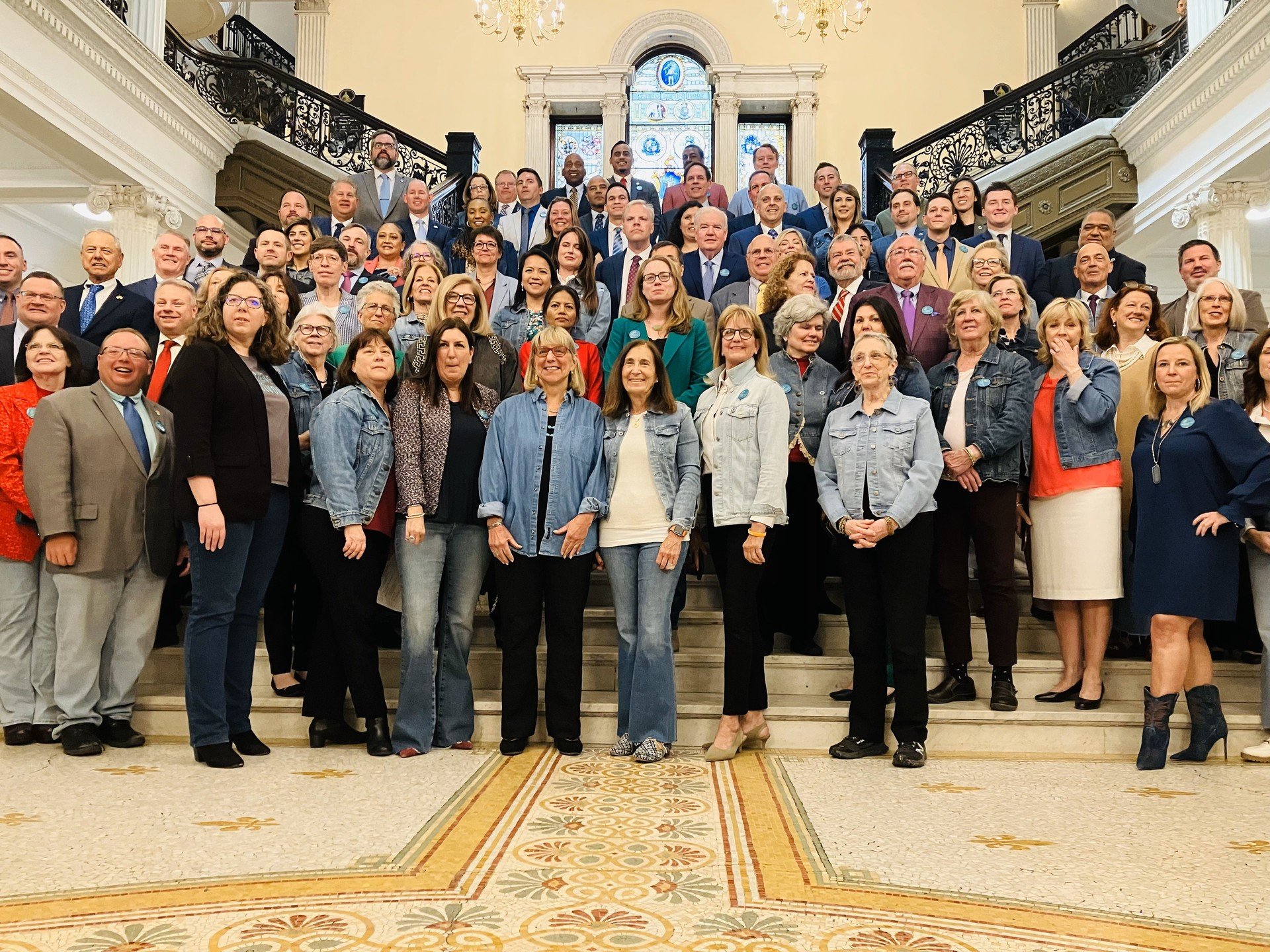 There is NO excuse and NEVER an invitation to harass, abuse or assault, or rape. Today, I stood with survivors and wore jeans to support this sexual violence prevention and educational campaign. More information at denimdayinfo.org. #denimday @ma_wom