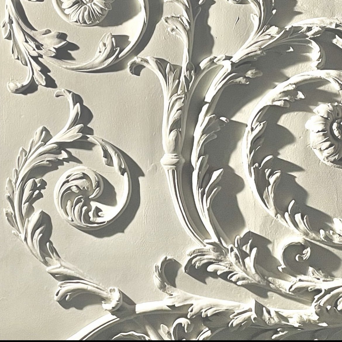 Plaster work detail