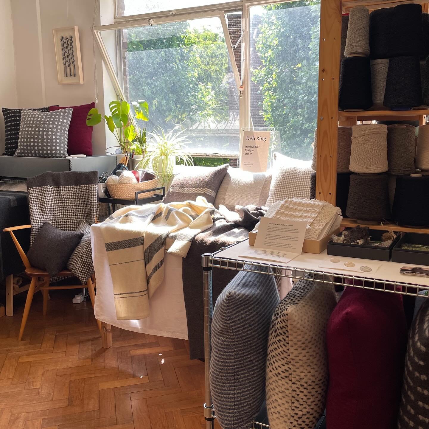 Thank you to everyone who came along to Open Studios last weekend.  It was great to spend three days talking about weaving, materials, interiors, learning and inspiration.  It was also brilliant to peek into all the other studios and see what marvell