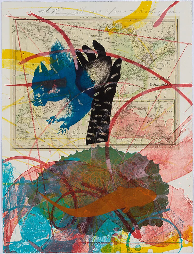 Map Trout with Squirrel