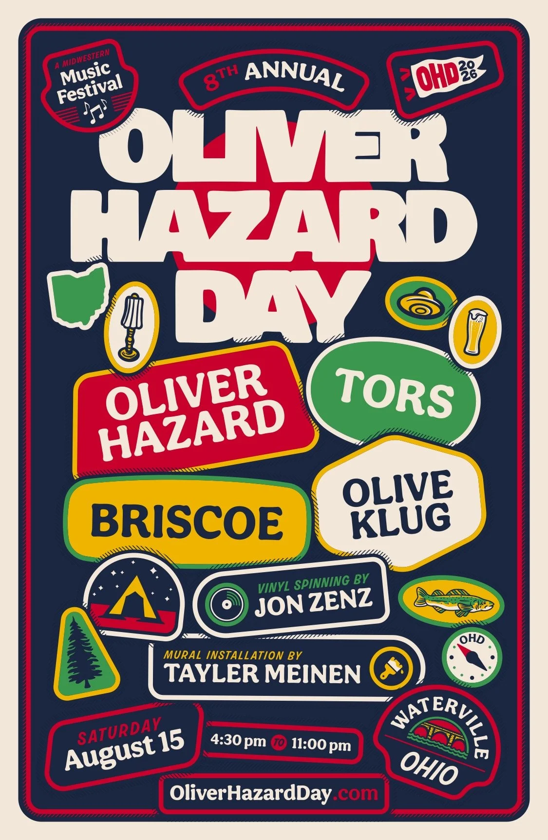 Poster art by Adam Hawkins