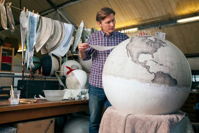 Entrevista a Bellerby &amp; Co, artesanos de globos terráqueos