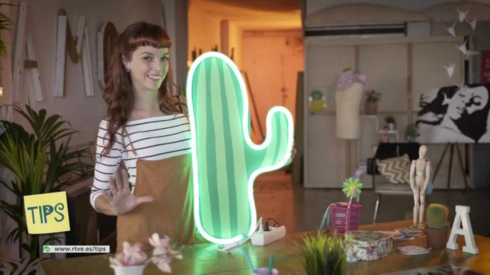 Realización proyectos y tutoriales para la 1a temporada del programa Atelier Tips de Tve.