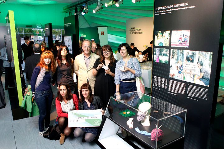 El proyecto de la Guerrilla de Ganxet es elegida por Isabel Coixet para la exposición de Smart y gana el 2º premio en el Smart Future Minds (2011)