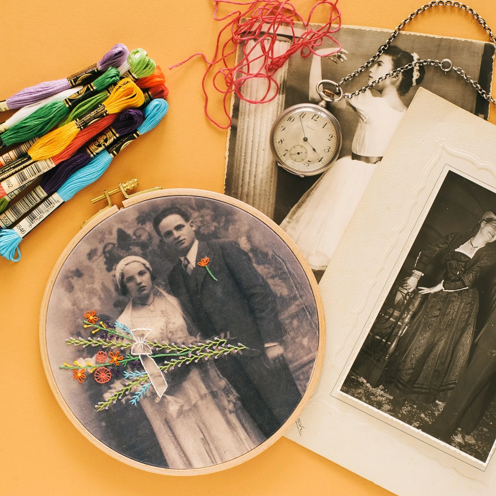 Tutoriales de varias técnicas para DMC USA.