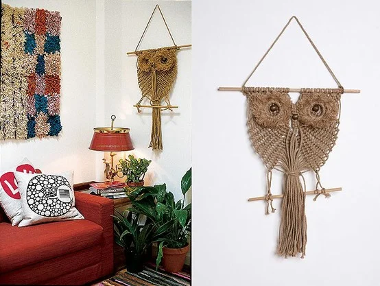 Salvemos el búho de macramé