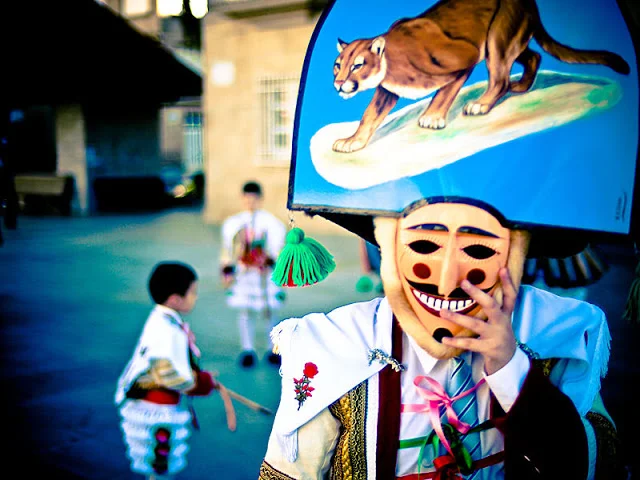 El foklore y la artesanía de los carnavales gallegos