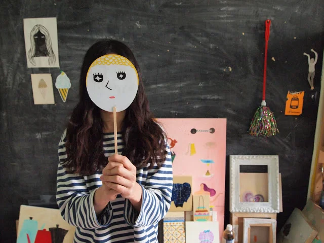 Visitando el estudio de Miju Lee