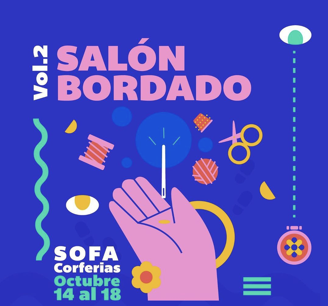 Salón de bordado | Exposición y charlas de bordado contemporáneo 
