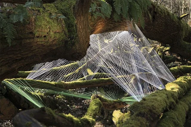 Sebastien Preschoux, dibujar la luz con hilo