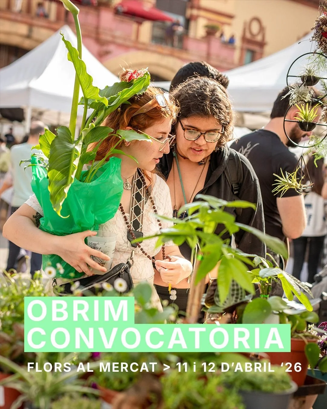 Convocatoria abierta para Flors al Mercat 2026