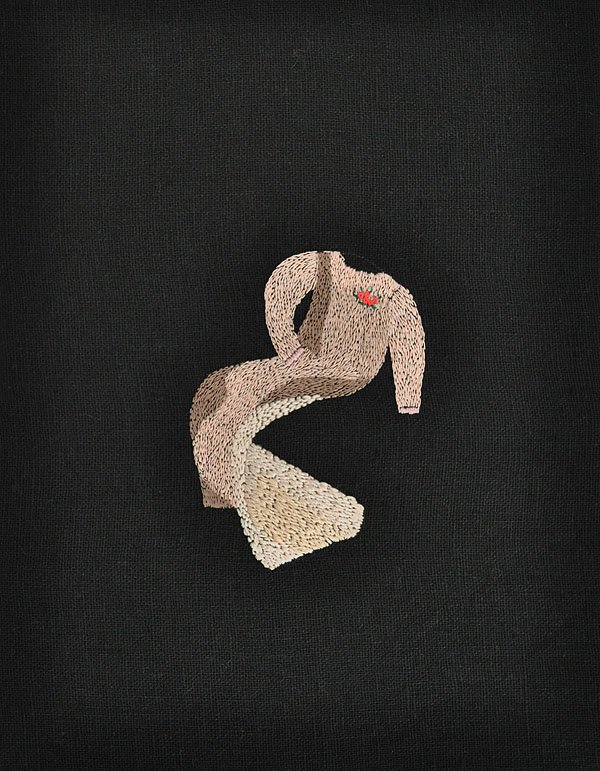 Silla Panton con vestido de seda.jpg