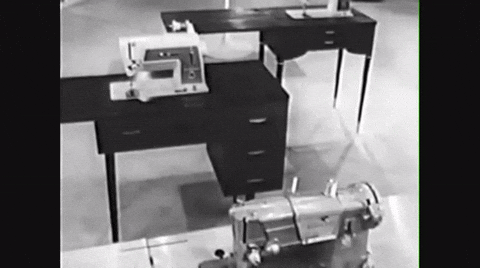 Sewing Machine Vintage GIF.gif