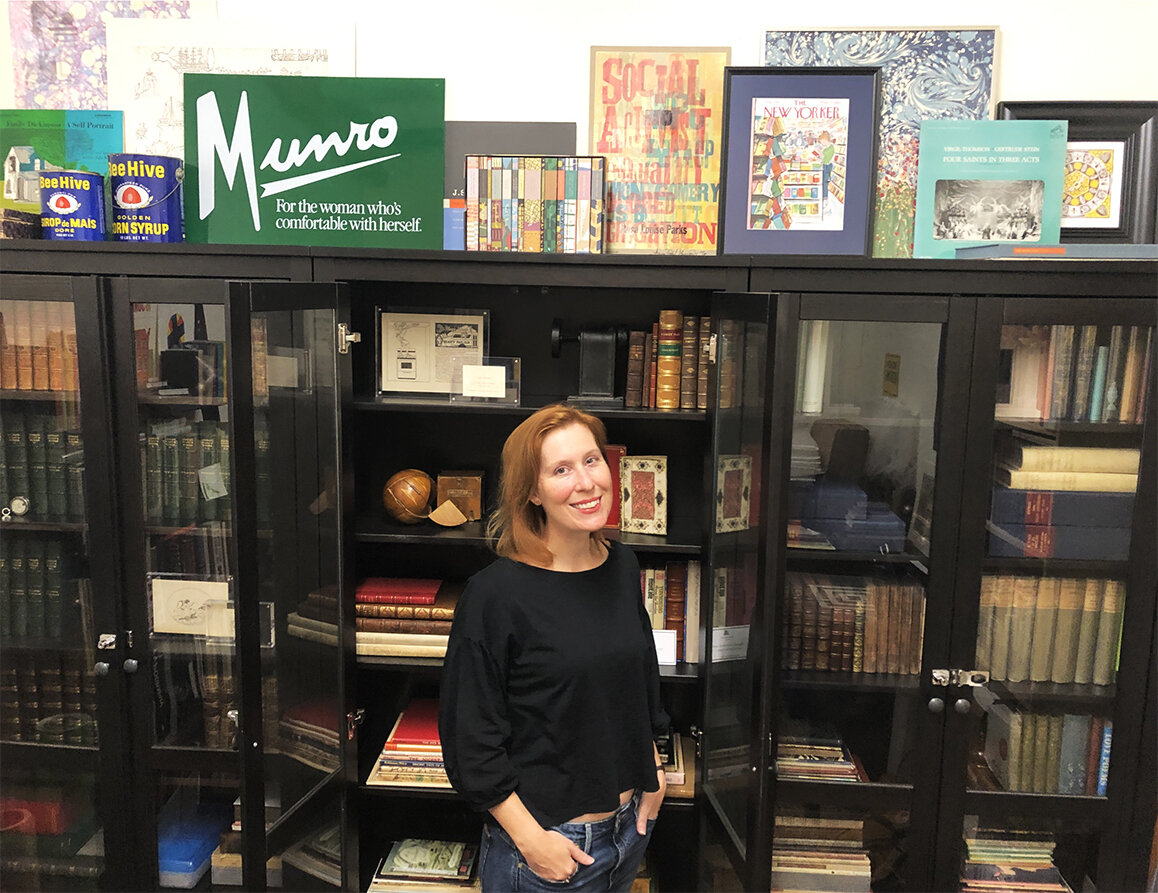 Heather O’Donnell in her bookroom and office in Park Slope, Brooklyn.