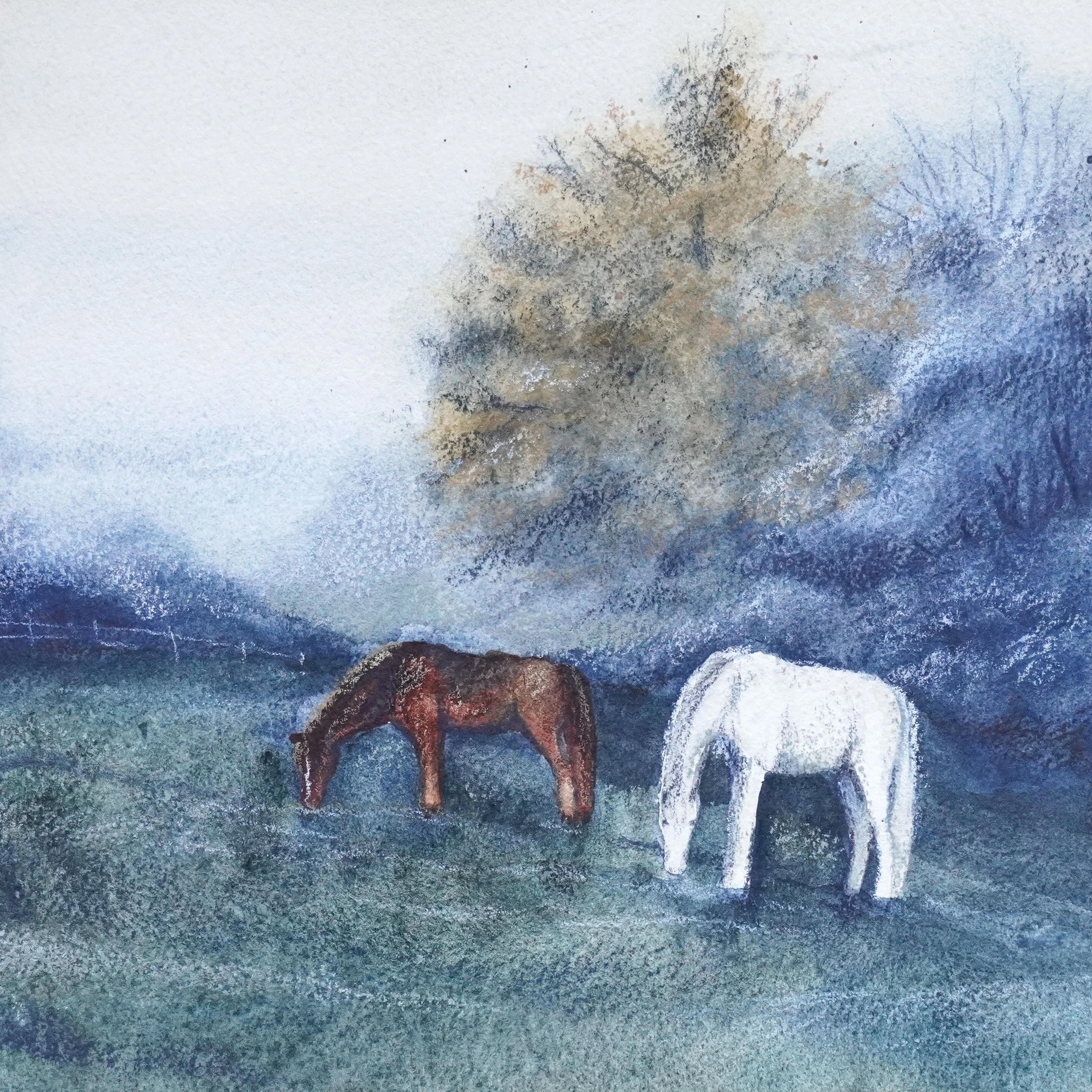 Original Painting "Foggy Morning"