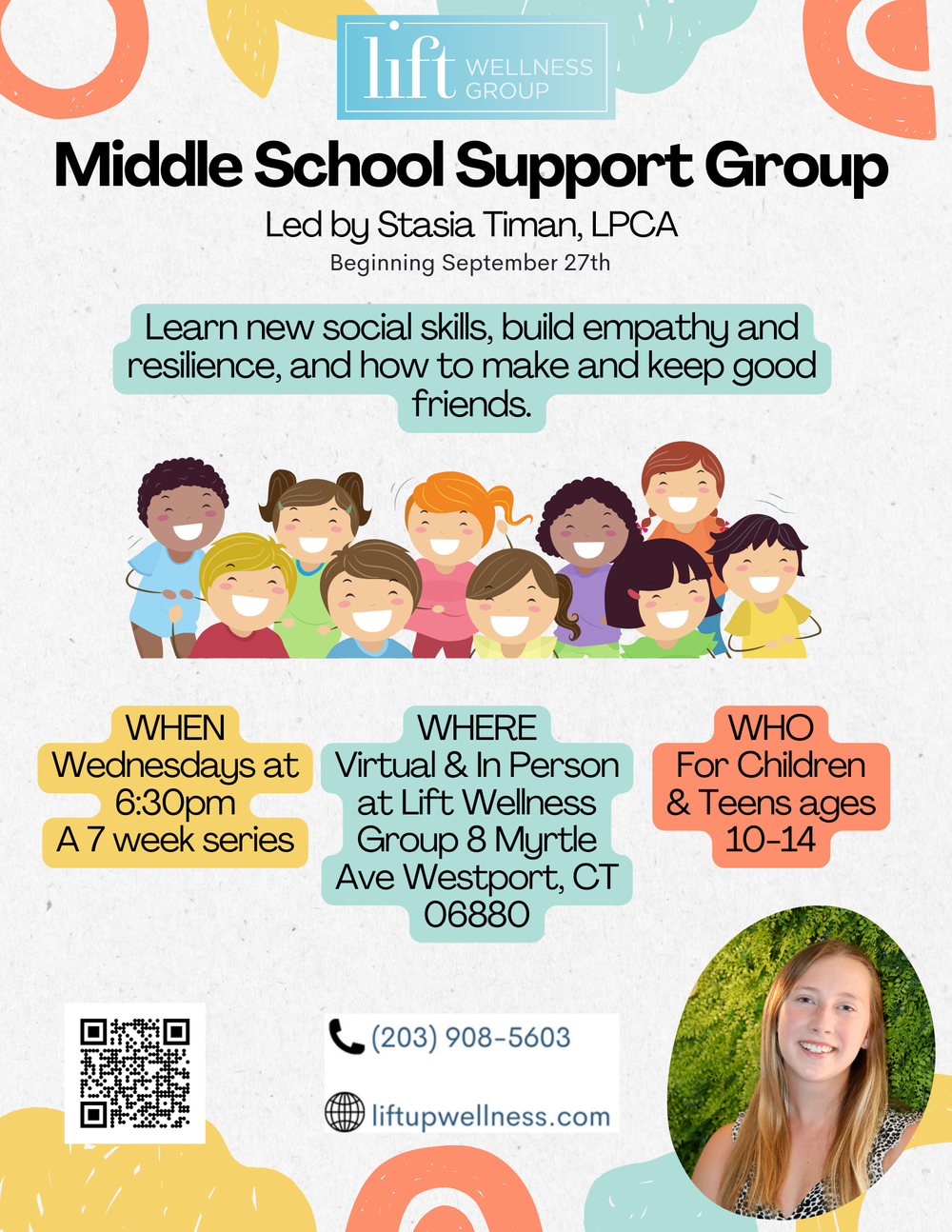 Group Series Westport, Connecticut Lift Wellness Group